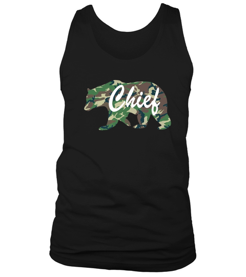 Chief Bearfunny Camping Summer Fathers Day Tank Top Unisex
