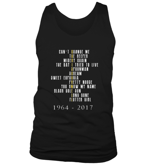 ChrisCornell 1964   2017 memory Tank Top Unisex