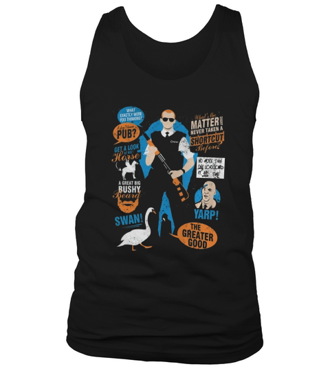 HOT FUZZ Tshirt Tank Top Unisex