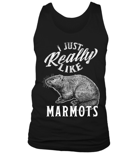 Marmots Really Like Animals Spring Gift T-shirt Tank Top Unisex