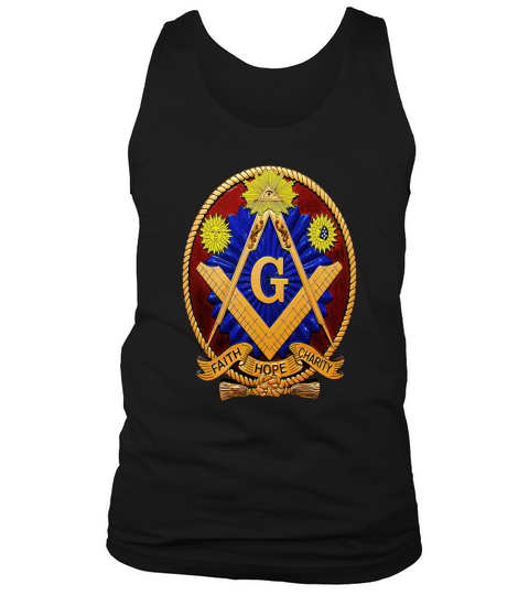 MASONIC  FAITH  HOPE  CHARITY Tank Top Unisex