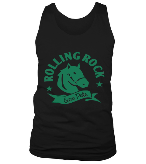 Rolling Rock Extra Pale Horsehead T-Shirt Tank Top Unisex