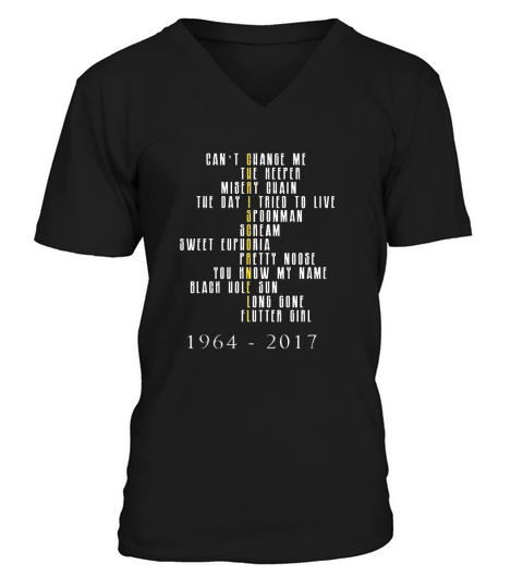 ChrisCornell 1964   2017 memory V-Neck T-shirt