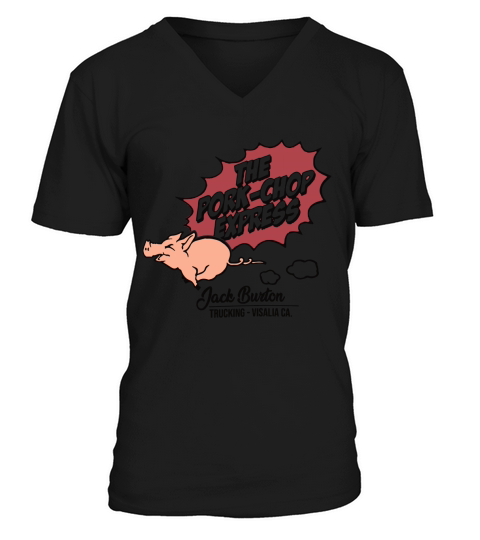 The Pork Chop Express V-Neck T-shirt