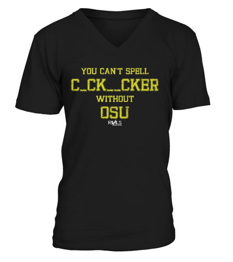 You cant spell Cocker without osu V-Neck T-shirt