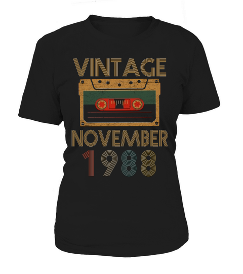 Vintage November 1988 Women's T-Shirt