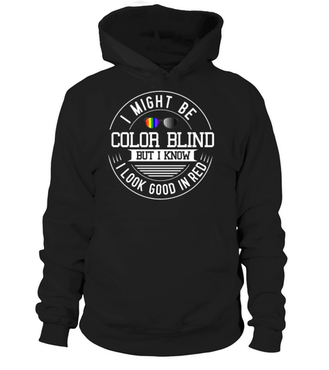 Color Blind Problems Blindness Test Eye Glasses  1 Hoodie Unisex