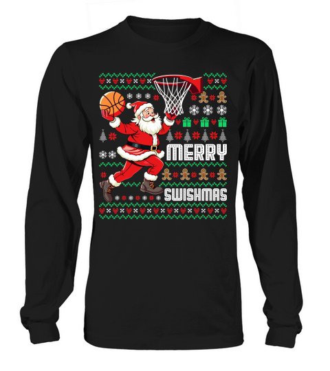 merry swishmas Long sleeved Unisex