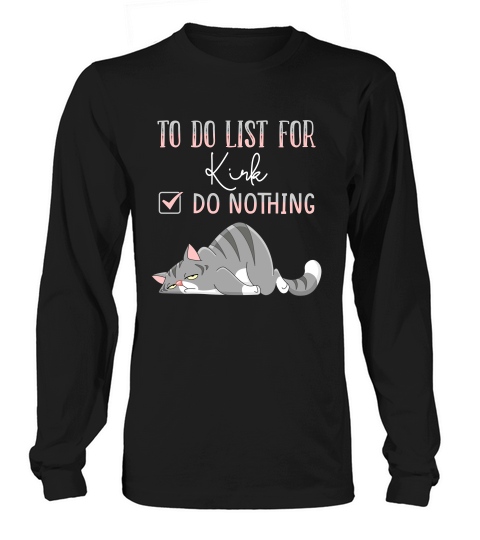 To Do List For Kirk Long sleeved Unisex