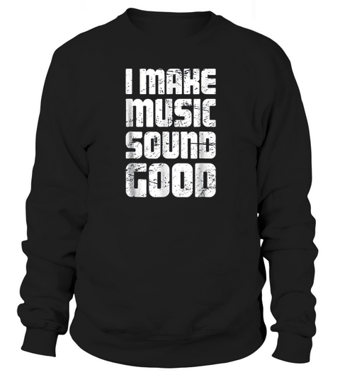 Distressed Music Producer Sweatshirt Unisex