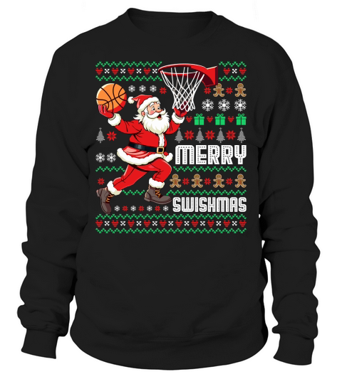 merry swishmas Sweatshirt Unisex