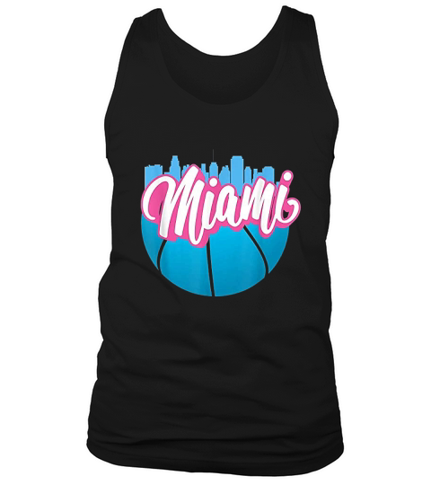 Florida Cityscape Retro Basketball Tank Top Unisex
