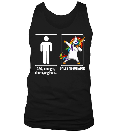 Sales Negotiator Tank Top Unisex