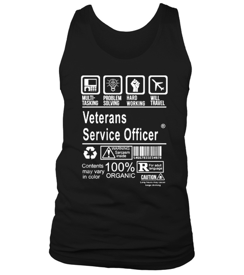 VETERANS SERVICE OFFICER Tank Top Unisex