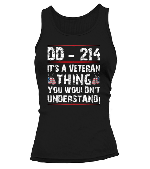 dd214 lt s a veteran thing you wouldn t understand Tank top Woman