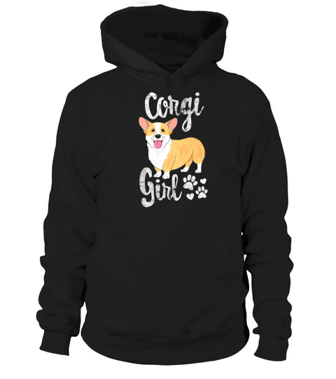 Corgi Girl Shirt Women Puppy Mom Dog Mama Lover Gift Hoodie Unisex