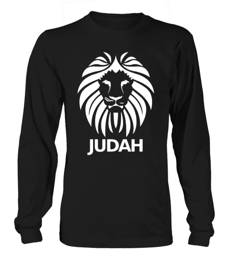 hebrew israelite t shirt lion of judah clothing tee Long sleeved Unisex