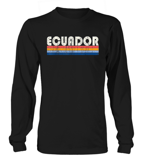 Vintage 70s 80s Style Ecuador Long sleeved Unisex