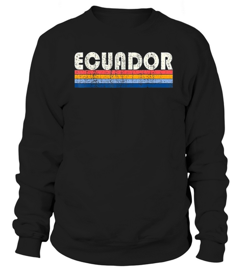 Vintage 70s 80s Style Ecuador Sweatshirt Unisex