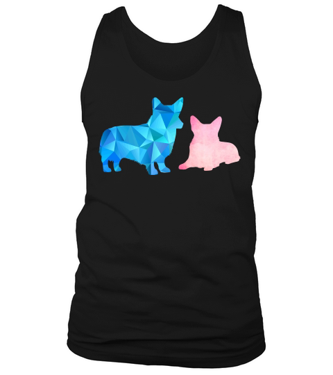 Corgi Lovers Valentines Day For Couple In Love Tank Top Unisex