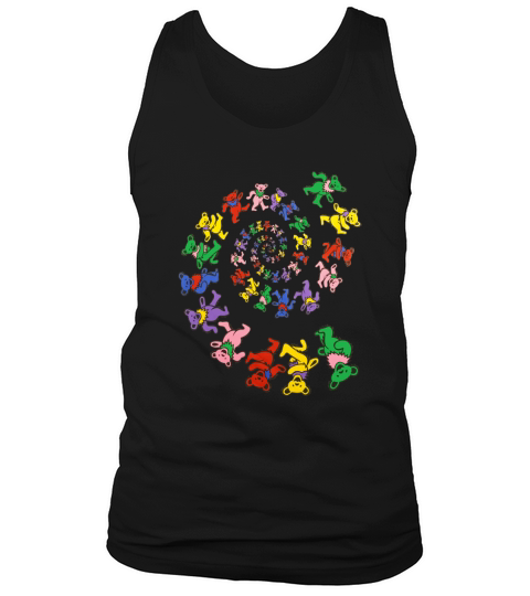grateful dead dancing bears Tank Top Unisex
