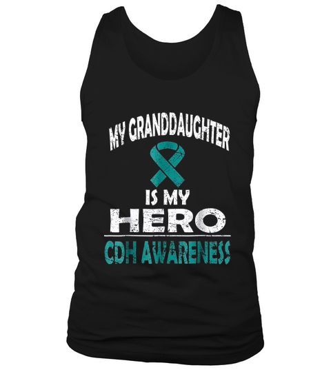 My Granddaughter Is My Hero Cdh Awareness Tank Top Unisex