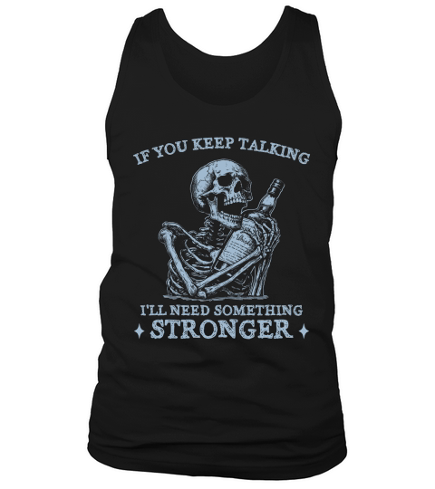 Skeleton Whiskey Halloween D Grey Tank Top Unisex
