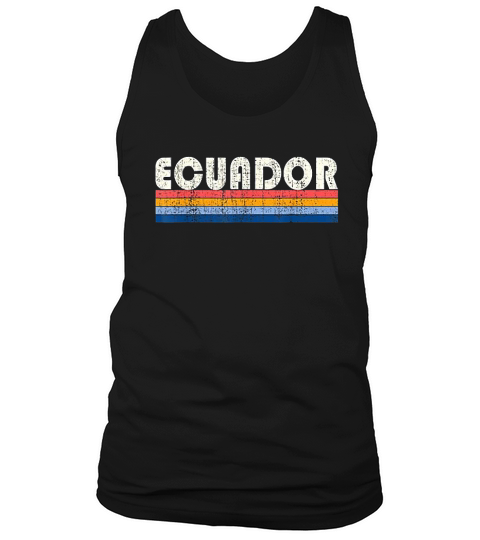 Vintage 70s 80s Style Ecuador Tank Top Unisex
