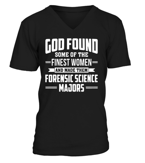 Forensic Science Major - Limited Edition V-Neck T-shirt