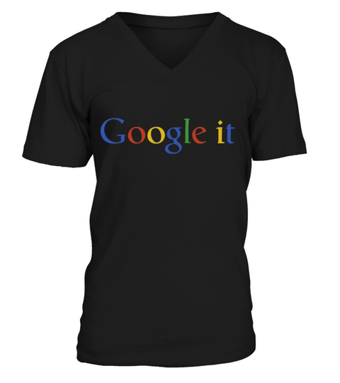 Google It V-Neck T-shirt