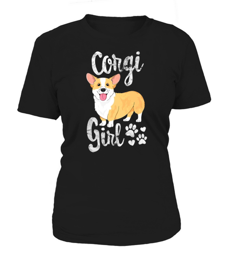 Corgi Girl Shirt Women Puppy Mom Dog Mama Lover Gift Women's T-Shirt