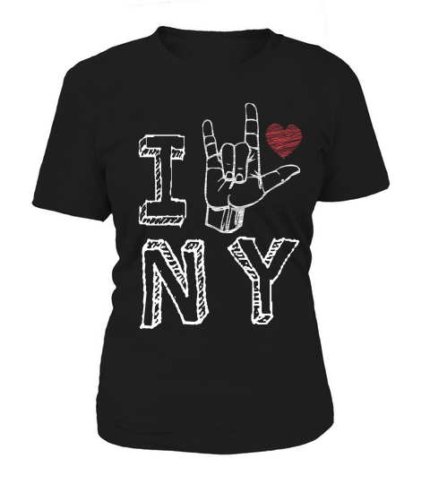 I Love New York, Ny Asl For New York Lover 1 T-shirt Women's T-Shirt