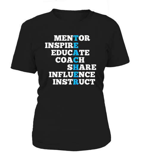 Teacher Inspire Elementary Middle High School Women's T-Shirt