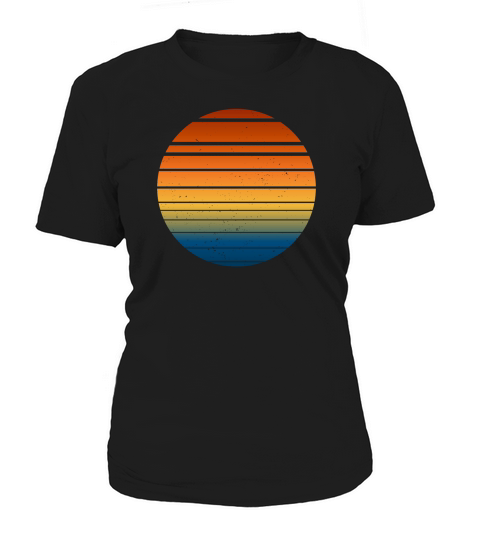 Vintage Retro Sunset (8) Women's T-Shirt