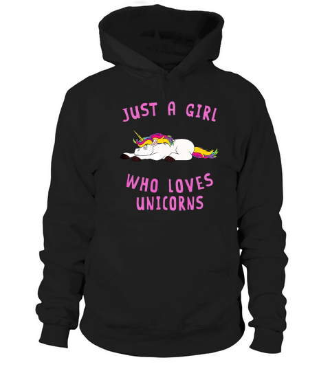 Just A Girl Who Loves Unicorn Animal Spirit T-shirt Hoodie Unisex