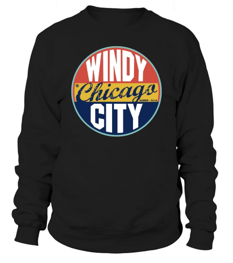 Chicago Vintage Label T-shirt Sweatshirt Unisex