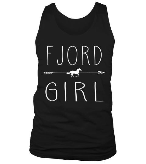 Fjord Horse Girl Shirt Gifts Horses Lover Riding Racing Tank Top Unisex