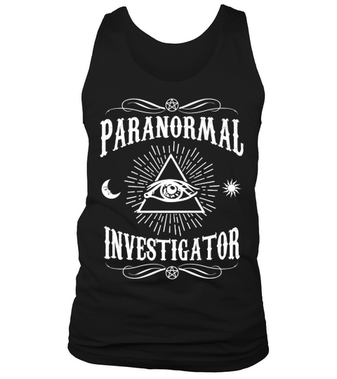 Paranormal Investigator T-shirt - Ghost Hunting Tee Shirt Tank Top Unisex