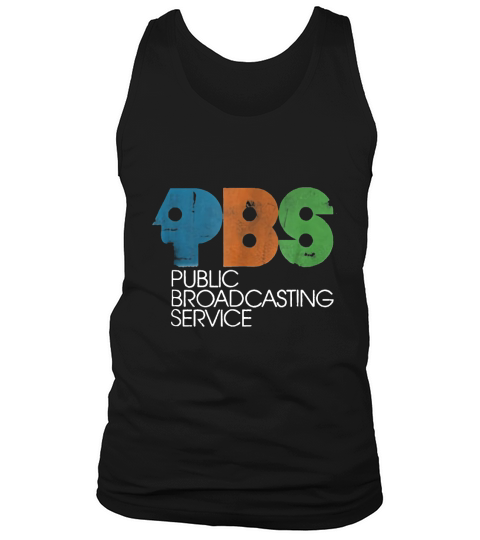 PBS Vintage Logo Distressed Tank Top Unisex