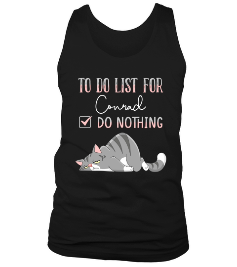 To Do List For Conrad Tank Top Unisex