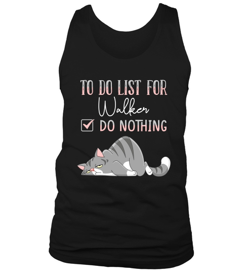To Do List For Walker Tank Top Unisex