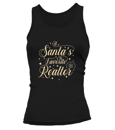 santas favorite realtor Tank top Woman