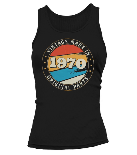 Vintage 1970 Original Parts Design Tank top Woman