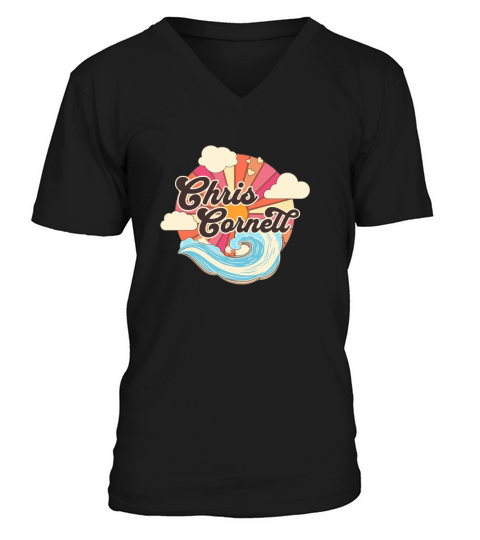 Cornell Ocean Summer V-Neck T-shirt