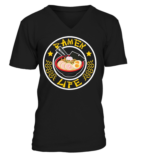 Ramen Life Design Hoodie Unisex V-Neck T-shirt
