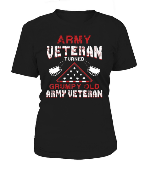 army veteran shirt military gift grumpy old army v womens vintage sport t shirt Women's T-Shirt