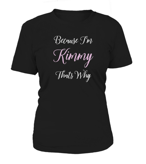 Kimmy Name Personalized Women Cute Pink Girl Gift Women's T-Shirt
