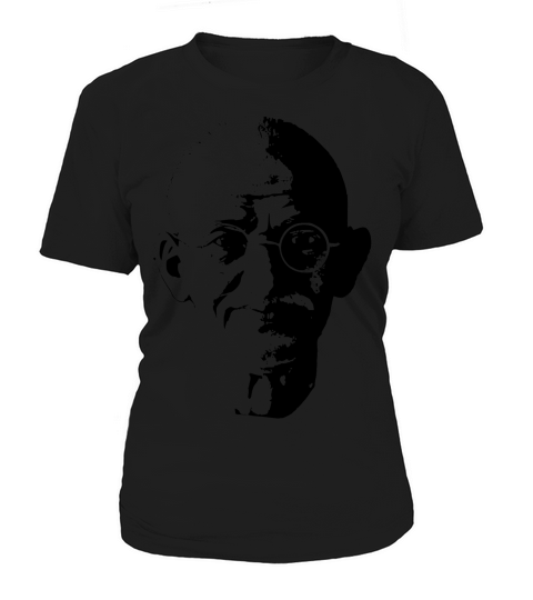 Mahatma Ghandi Minimalistic Pop Art T-shirt Women's T-Shirt