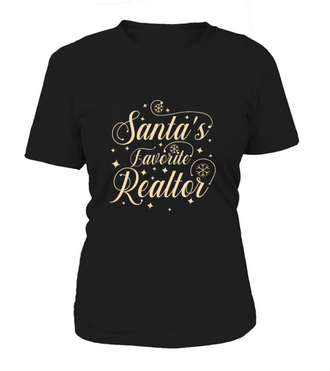 santas favorite realtor Women's T-Shirt