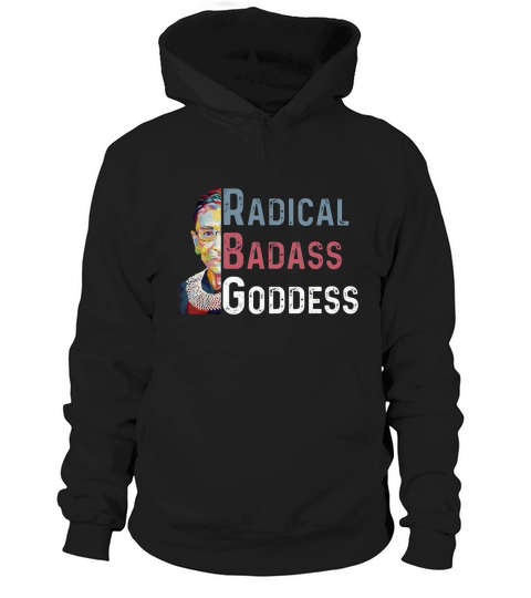 Radical Badass Goddess RBG Ruth Bader Ginsburg shirt - Coffee Mug (colored) Hoodie Unisex